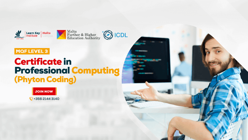 MQF/EQF Level 3 Certificate in Professional Computing (Python Coding)